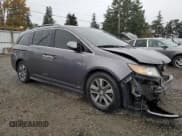 ✅ 2015 Honda Odyssey Touring Elite • VIN: 5FNRL5H95FB071462 • Lot: 87487355. Listed on Copart with 189,151 mi. Free auction sales archive from the USA and detailed vehicle history report at DreamBid. Image 4.