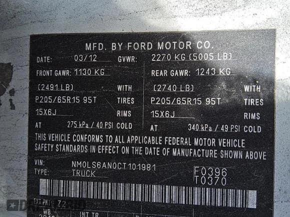 ✅ 2012 Ford Transit Connect XL • VIN: NM0LS6AN0CT101981 • Lot: 61245235. Wystawiony na Copart z przebiegiem 201 884 mil. Bezpłatny archiwum sprzedaży aukcyjnych z USA i szczegółowy raport historii pojazdu na DreamBid. Zdjęcie 13.