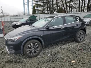 ✅ 2018 Infiniti QX30 Essential • VIN: SJKCH5CR7JA005105 • Lot: 49697605. Listed on Copart with 71,520 mi. Free auction sales archive from the USA and detailed vehicle history report at DreamBid. Image 1.