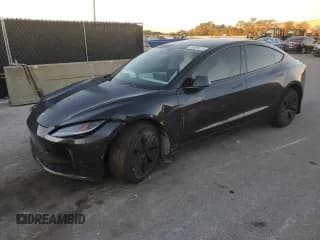 ✅ 2025 Tesla Model 3 Long Range • VIN: 5YJ3E1EA0SF066963 • Lot: 89896415. Listed on Copart with 1,298 mi. Free auction sales archive from the USA and detailed vehicle history report at DreamBid. Image 1.