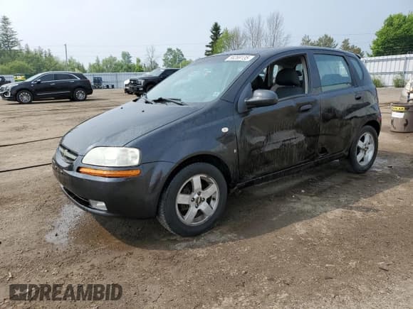 ✅ 2007 Chevrolet Aveo LT • VIN: KL1TG65627B699713 • Lot: 59269135. Wystawiony na Copart z przebiegiem 201 659 mil. Bezpłatny archiwum sprzedaży aukcyjnych z USA i szczegółowy raport historii pojazdu na DreamBid. Zdjęcie 1.