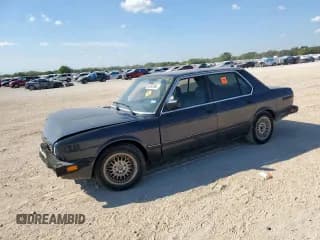 ✅ 1986 BMW 5 Series 528e • VIN: WBADK8300G9703381 • Lot: 83903985. Listed on Copart with 1,587,713 mi. Free auction sales archive from the USA and detailed vehicle history report at DreamBid. Image 1.