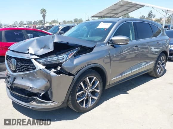 ✅ 2023 Acura MDX Technology • VIN: 5J8YD9H4XPL005963 • Lot: 42325583. Wystawiony na IAAI z przebiegiem 36 220 mil. Bezpłatny archiwum sprzedaży aukcyjnych z USA i szczegółowy raport historii pojazdu na DreamBid. Zdjęcie 2.