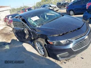 ✅ 2017 Chevrolet Malibu LT • VIN: 1G1ZE5ST9HF249072 • Lot: 43228449. Listed on IAAI with 127,642 mi. Free auction sales archive from the USA and detailed vehicle history report at DreamBid. Image 1.