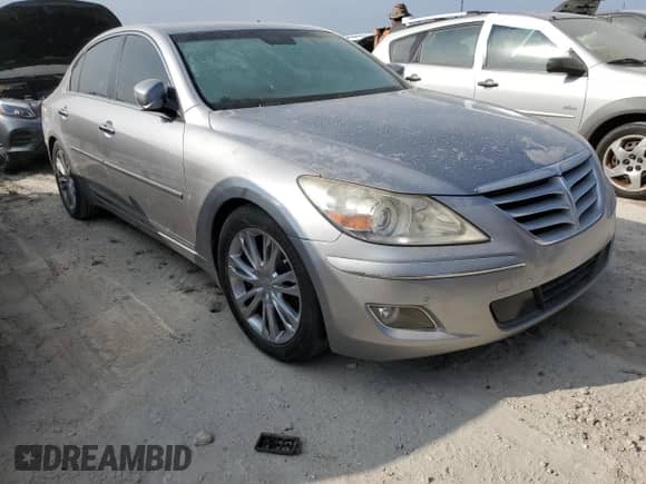 2011 Hyundai Genesis z VIN KMHGC4DF7BU129176, wystawiony jako Copart lot #75572634 z przebiegiem Nie podano mil oraz Szkoda całkowita • Salvage title. Historia ofert i sprzedaży dostępna na DreamBid. Obrazek 4.