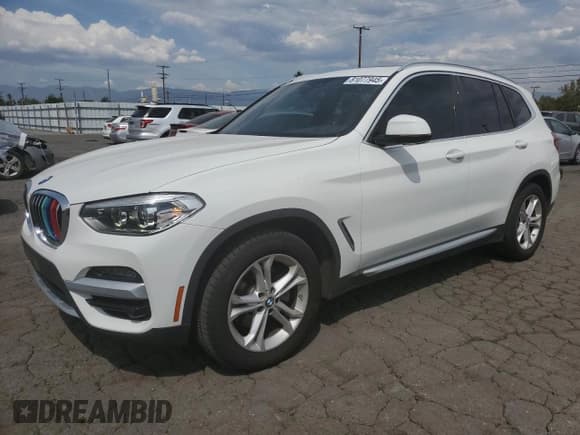 ✅ 2020 BMW X3 sDrive30i • VIN: 5UXTY3C01LLU69506 • Лот: 81077945. Опубликован ранее на Copart с пробегом 121 444 миль. Бесплатный доступ к архиву аукционных продаж из США и подробный отчёт об истории автомобиля на DreamBid. Изображение 1.