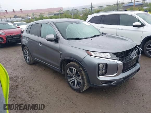 ✅ 2021 Mitsubishi Outlander SE • VIN: JA4APVAU8MU019547 • Lot: 42358196. Listed on IAAI with 77,384 mi. Free auction sales archive from the USA and detailed vehicle history report at DreamBid. Image 1.