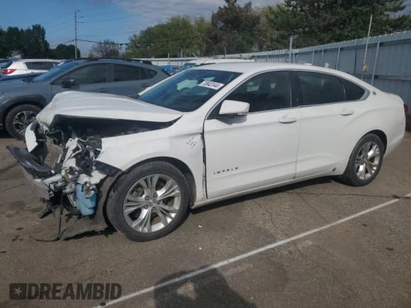 ✅ 2015 Chevrolet Impala LT • VIN: 1G1115SLXFU143179 • Лот: 73843144. Опубликован ранее на Copart с пробегом 157 803 миль. Бесплатный доступ к архиву аукционных продаж из США и подробный отчёт об истории автомобиля на DreamBid. Изображение 1.