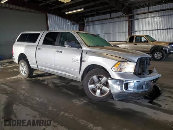 2018 Ram 1500 Big Horn with VIN 1C6RR7TT7JS168646, listed as a Copart auction lot 85097825 with 96,949 mi miles and Salvage title. Bid and sale history available at DreamBid. Image 4.