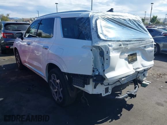 ✅ 2021 Hyundai Palisade Calligraphy • VIN: KM8R7DHE4MU181883 • Lot: 43502975. Wystawiony na IAAI z przebiegiem 82 712 mil. Bezpłatny archiwum sprzedaży aukcyjnych z USA i szczegółowy raport historii pojazdu na DreamBid. Zdjęcie 3.