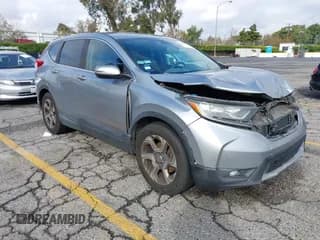 ✅ 2018 Honda CR-V EX • VIN: 5J6RW1H59JA001326 • Лот: 43676167. Опубликован ранее на IAAI с пробегом 177 530 миль. Бесплатный доступ к архиву аукционных продаж из США и подробный отчёт об истории автомобиля на DreamBid. Изображение 1.