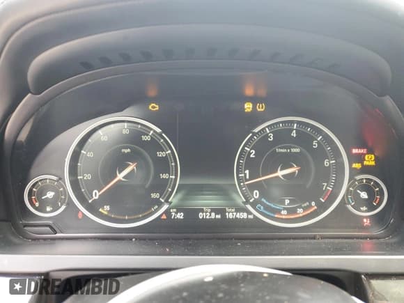 ✅ 2015 BMW 7 Series 750i • VIN: WBAYA8C51FG197764 • Lot: 67095554. Listed on Copart with 167,458 mi. Free auction sales archive from the USA and detailed vehicle history report at DreamBid. Image 9.