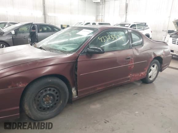 ✅ 2004 Chevrolet Monte Carlo SS • VIN: 2G1WX15K749121330 • Lot: 43325934. Listed on IAAI with 207,640 mi. Free auction sales archive from the USA and detailed vehicle history report at DreamBid. Image 6.
