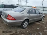 ✅ 2004 Mercedes-Benz S 430 • VIN: WDBNG83J04A430307 • Lot: 52566765. Wystawiony na Copart z przebiegiem 169 194 mil. Bezpłatny archiwum sprzedaży aukcyjnych z USA i szczegółowy raport historii pojazdu na DreamBid. Zdjęcie 3.