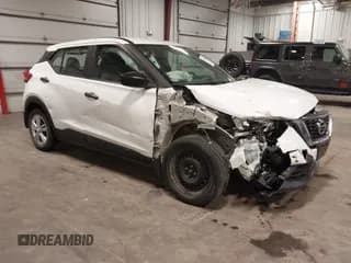 ✅ 2020 Nissan Kicks S • VIN: 3N1CP5BV5LL493103 • Lot: 43585643. Listed on IAAI with 50,637 mi. Free auction sales archive from the USA and detailed vehicle history report at DreamBid. Image 1.