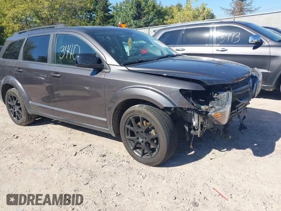 ✅ 2014 Dodge Journey SXT • VIN: 3C4PDDBG6ET279243 • Lot: 43413440. Listed on IAAI with 202,107 mi. Free auction sales archive from the USA and detailed vehicle history report at DreamBid. Image 1.