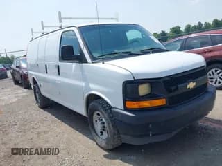 ✅ 2017 Chevrolet Express Cargo • VIN: 1GCWGAFG8H1100031 • Lot: 42456795. Listed on IAAI with 243,101 mi. Free auction sales archive from the USA and detailed vehicle history report at DreamBid. Image 1.