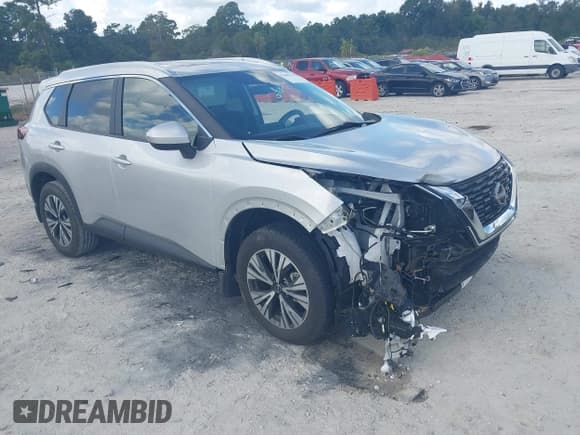 ✅ 2023 Nissan Rogue SV • VIN: 5N1BT3BA0PC846589 • Лот: 43349934. Опубликован ранее на IAAI с пробегом Не указан. Бесплатный доступ к архиву аукционных продаж из США и подробный отчёт об истории автомобиля на DreamBid. Изображение 1.