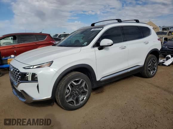 2023 Hyundai Santa Fe Limited z VIN 5NMS5DA18PH001609, wystawiony jako Copart lot #89648945 z przebiegiem 42 820 mil mil oraz Szkoda całkowita • Salvage title. Historia ofert i sprzedaży dostępna na DreamBid. Obrazek 1.