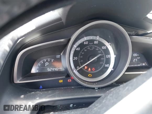 ✅ 2017 Mazda CX-3 Touring • VIN: JM1DKDC72H0165927 • Лот: 42691086. Опубликован ранее на IAAI с пробегом 92 440 миль. Бесплатный доступ к архиву аукционных продаж из США и подробный отчёт об истории автомобиля на DreamBid. Изображение 7.