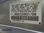 ✅ 1998 Acura Integra LS • VIN: JH4DC4356WS011586 • Lot: 46664605. Listed on Copart with 167,908 mi. Free auction sales archive from the USA and detailed vehicle history report at DreamBid. Image 12.