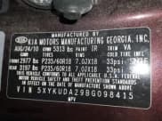 ✅ 2011 Kia Sorento EX • VIN: 5XYKUDA29BG098415 • Lot: 43661872. Listed on IAAI with 205,807 mi. Free auction sales archive from the USA and detailed vehicle history report at DreamBid. Image 9.