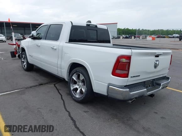 ✅ 2021 Ram 1500 Laramie • VIN: 1C6RREJT1MN709653 • Lot: 41951192. Listed on IAAI with 39,688 mi. Free auction sales archive from the USA and detailed vehicle history report at DreamBid. Image 3.