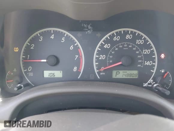 ✅ 2010 Toyota Corolla • VIN: JTDBU4EE7A9104121 • Lot: 42956469. Listed on IAAI with 148,808 mi. Free auction sales archive from the USA and detailed vehicle history report at DreamBid. Image 7.