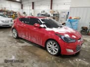 ✅ 2013 Hyundai Veloster w/Black Int • VIN: KMHTC6AD1DU105696 • Lot: 45562345. Listed on Copart with 60,259 mi. Free auction sales archive from the USA and detailed vehicle history report at DreamBid. Image 4.