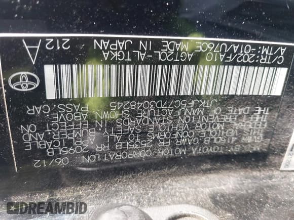 ✅ 2013 Scion tC • VIN: JTKJF5C77D3048245 • Lot: 43850828. Wystawiony na IAAI z przebiegiem 207 024 mil. Bezpłatny archiwum sprzedaży aukcyjnych z USA i szczegółowy raport historii pojazdu na DreamBid. Zdjęcie 9.