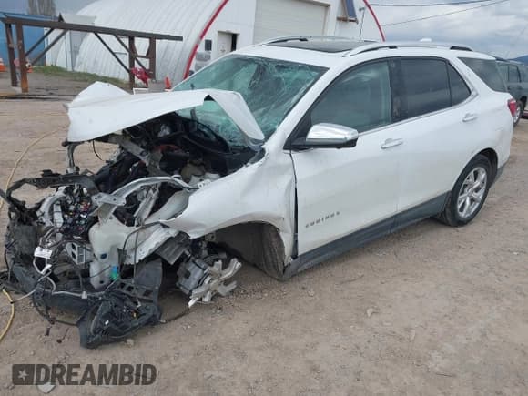 ✅ 2019 Chevrolet Equinox Premier • VIN: 3GNAXZEUXKS598469 • Лот: 42027273. Опубликован ранее на IAAI с пробегом Не указан. Бесплатный доступ к архиву аукционных продаж из США и подробный отчёт об истории автомобиля на DreamBid. Изображение 2.