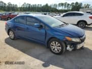✅ 2012 Honda Civic LX • VIN: 2HGFB2E59CH562341 • Lot: 71569335. Listed on Copart with 203,378 mi. Free auction sales archive from the USA and detailed vehicle history report at DreamBid. Image 4.