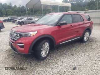 2023 Ford Explorer Limited z VIN 1FMSK7FH7PGA23295, wystawiony jako Copart lot #68163815 z przebiegiem 19 001 mil mil oraz Szkoda całkowita • Salvage title. Historia ofert i sprzedaży dostępna na DreamBid. Obrazek 1.