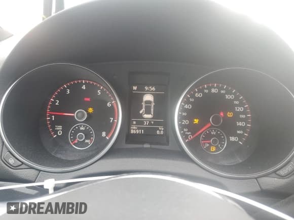 ✅ 2012 Volkswagen Golf GTI w/Conv & Sunroof PZEV • VIN: WVWGD7AJ4CW338652 • Lot: 46316575. Listed on Copart with 86,911 mi. Free auction sales archive from the USA and detailed vehicle history report at DreamBid. Image 9.