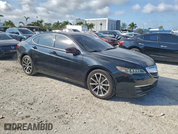 ✅ 2015 Acura TLX Technology • VIN: 19UUB2F53FA005689 • Lot: 95154625. Listed on Copart with 135,223 mi. Free auction sales archive from the USA and detailed vehicle history report at DreamBid. Image 4.