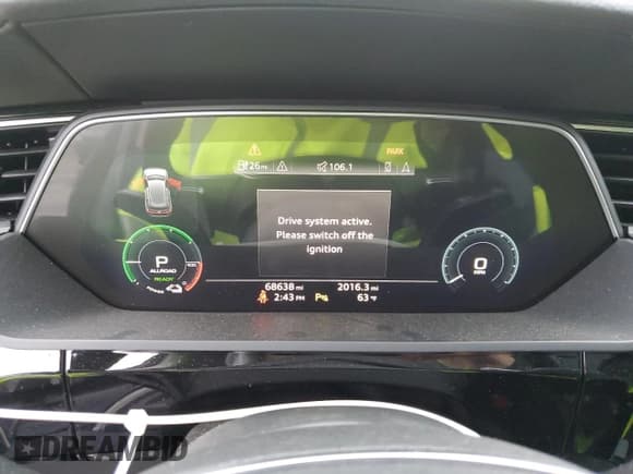 ✅ 2019 Audi e-tron Premium Plus • VIN: WA1LAAGE4KB011280 • Лот: 91477305. Опубликован ранее на Copart с пробегом 68 638 миль. Бесплатный доступ к архиву аукционных продаж из США и подробный отчёт об истории автомобиля на DreamBid. Изображение 9.