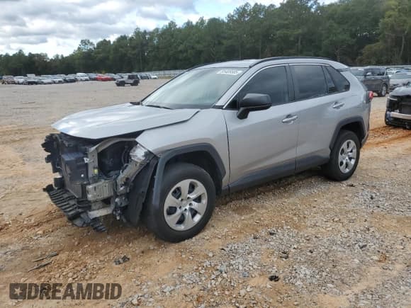 ✅ 2019 Toyota RAV4 LE • VIN: 2T3H1RFV2KW040232 • Lot: 85409585. Listed on Copart with 75,973 mi. Free auction sales archive from the USA and detailed vehicle history report at DreamBid. Image 1.