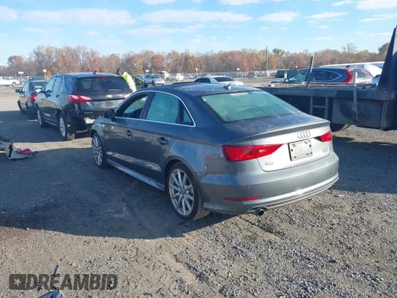 ✅ 2015 Audi A3 Prestige • VIN: WAUKFGFF6F1096597 • Lot: 43545675. Listed on IAAI with 116,146 mi. Free auction sales archive from the USA and detailed vehicle history report at DreamBid. Image 3.