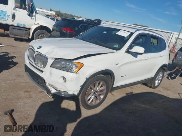 ✅ 2013 BMW X3 xDrive28i • VIN: 5UXWX9C58D0D01351 • Лот: 43570525. Опубликован ранее на IAAI с пробегом Не указан. Бесплатный доступ к архиву аукционных продаж из США и подробный отчёт об истории автомобиля на DreamBid. Изображение 2.