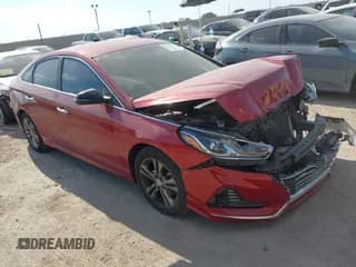 ✅ 2018 Hyundai Sonata SEL • VIN: 5NPE34AF5JH637235 • Lot: 43421701. Listed on IAAI with 89,649 mi. Free auction sales archive from the USA and detailed vehicle history report at DreamBid. Image 1.