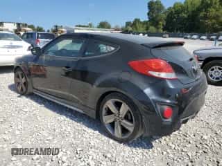 2015 Hyundai Veloster Turbo z VIN KMHTC6AE6FU232889, wystawiony jako Copart lot #71652674 z przebiegiem 122 709 mil mil oraz Szkoda całkowita • Salvage title. Historia ofert i sprzedaży dostępna na DreamBid. Obrazek 2.