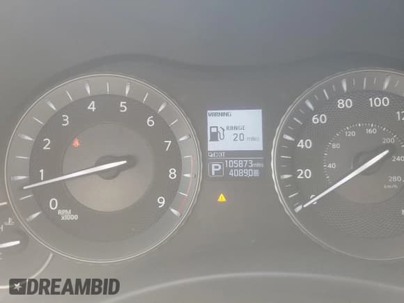 ✅ 2016 Infiniti Q70 • VIN: JN1BY1PR1GM720716 • Lot: 60566555. Listed on Copart with 105,873 mi. Free auction sales archive from the USA and detailed vehicle history report at DreamBid. Image 9.