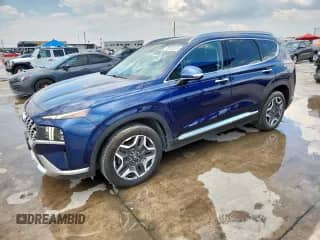 2022 Hyundai Santa Fe Limited z VIN 5NMS44AL7NH466366, wystawiony jako Copart lot #70195535 z przebiegiem 31 570 mil mil oraz Szkoda całkowita • Salvage title. Historia ofert i sprzedaży dostępna na DreamBid. Obrazek 1.