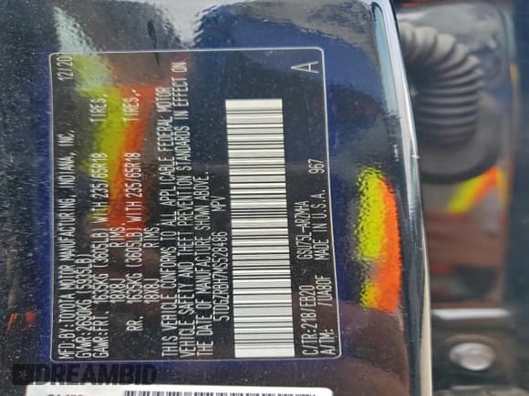 ✅ 2021 Toyota Highlander XLE • VIN: 5TDGZRBH7MS528486 • Lot: 93058105. Wystawiony na Copart z przebiegiem 143 705 mil. Bezpłatny archiwum sprzedaży aukcyjnych z USA i szczegółowy raport historii pojazdu na DreamBid. Zdjęcie 13.