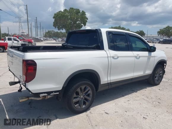 ✅ 2022 Honda Ridgeline Sport • VIN: 5FPYK3F13NB006096 • Lot: 42936966. Wystawiony na IAAI z przebiegiem 38 086 mil. Bezpłatny archiwum sprzedaży aukcyjnych z USA i szczegółowy raport historii pojazdu na DreamBid. Zdjęcie 4.