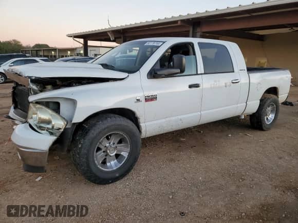 2007 Dodge 3500 SLT z VIN 3D7ML39C97G701056, wystawiony jako Copart lot #80778744 z przebiegiem 208 372 mil mil oraz Szkoda całkowita • Salvage title. Historia ofert i sprzedaży dostępna na DreamBid. Obrazek 1.