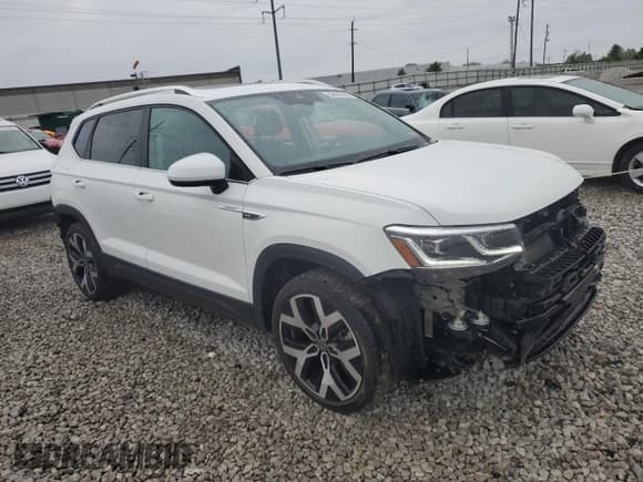 ✅ 2023 Volkswagen Taos SEL • VIN: 3VV2X7B20PM341063 • Lot: 58322785. Listed on Copart with 49,449 mi. Free auction sales archive from the USA and detailed vehicle history report at DreamBid. Image 4.