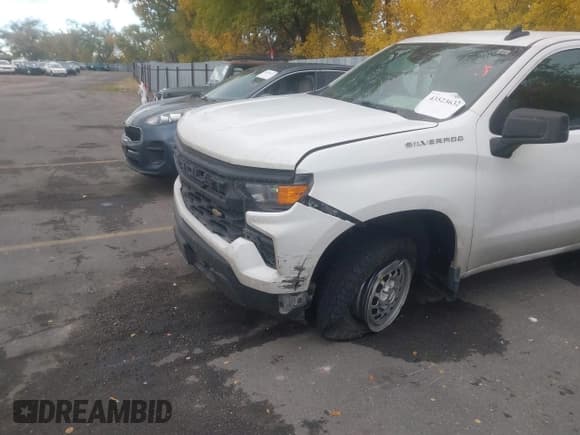 ✅ 2023 Chevrolet Silverado 1500 Work Truck • VIN: 3GCNAAEK8PG365227 • Lot: 43523632. Listed on IAAI with 252,253 mi. Free auction sales archive from the USA and detailed vehicle history report at DreamBid. Image 6.