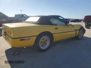 1987 Chevrolet Corvette with VIN 1G1YY3187H5107586, listed as a Copart auction lot 46694525 with 110,278 mi miles and Salvage title. Bid and sale history available at DreamBid. Image 3.