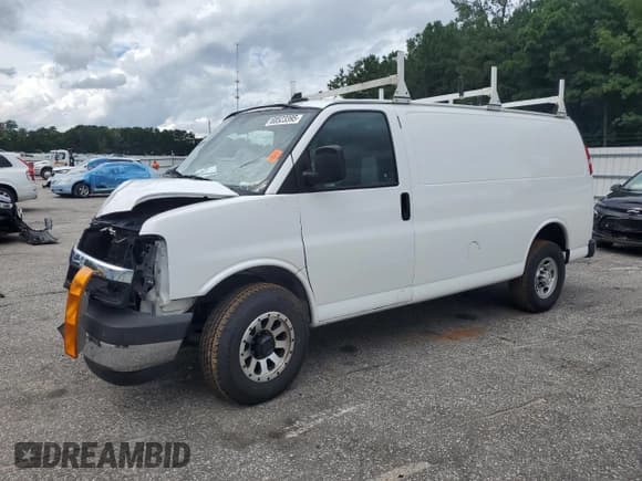 ✅ 2021 Chevrolet Express Cargo • VIN: 1GCWGAF79M1240048 • Lot: 68523395. Listed on Copart with Not provided. Free auction sales archive from the USA and detailed vehicle history report at DreamBid. Image 1.
